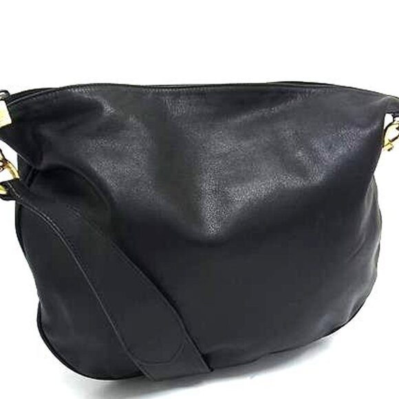 Authentic Gucci Black Calfskin Hobo Shoulder Bag - Picture 1 of 8